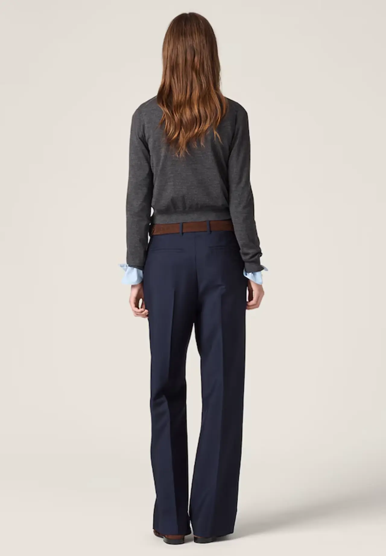 Stretch Wool Trousers