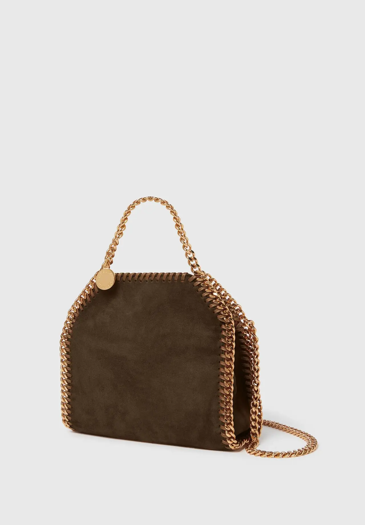 Falabella 绒面革迷你托特包