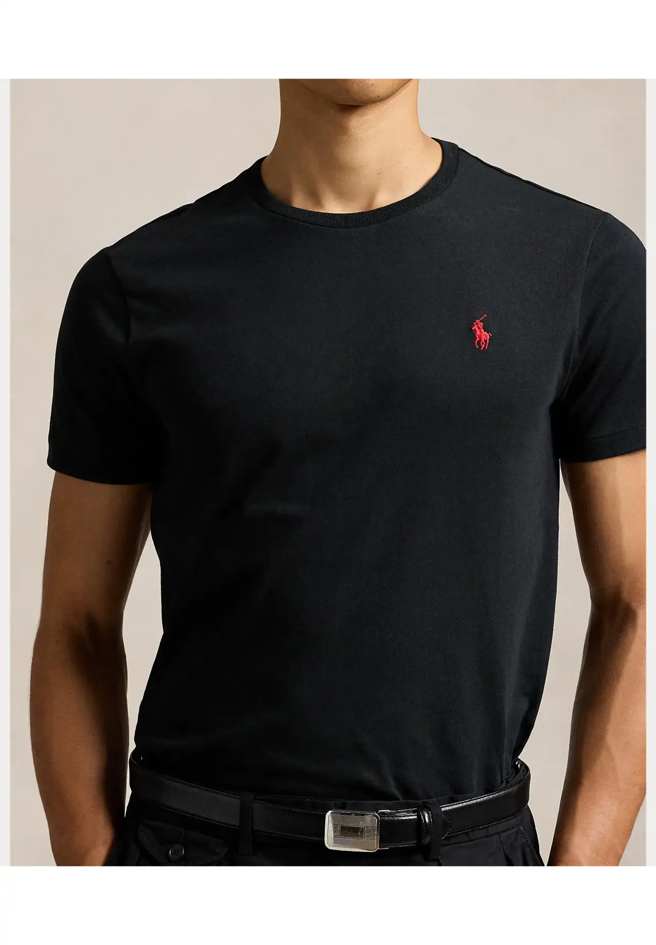 POLO RALPH LAUREN カスタム スリム フィット ジャージー クルーネック