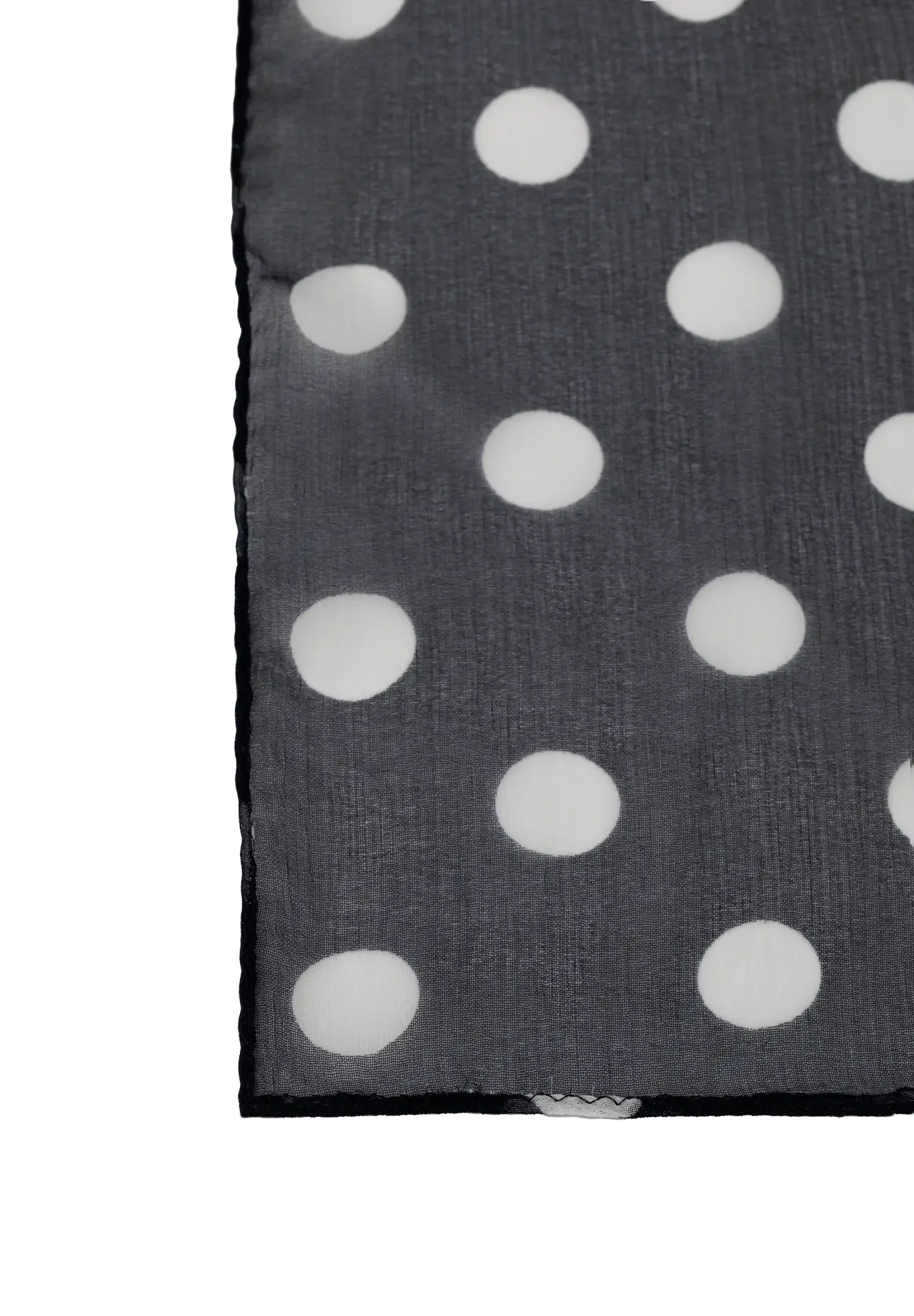 DOTS CHIFFON SILK Scarf