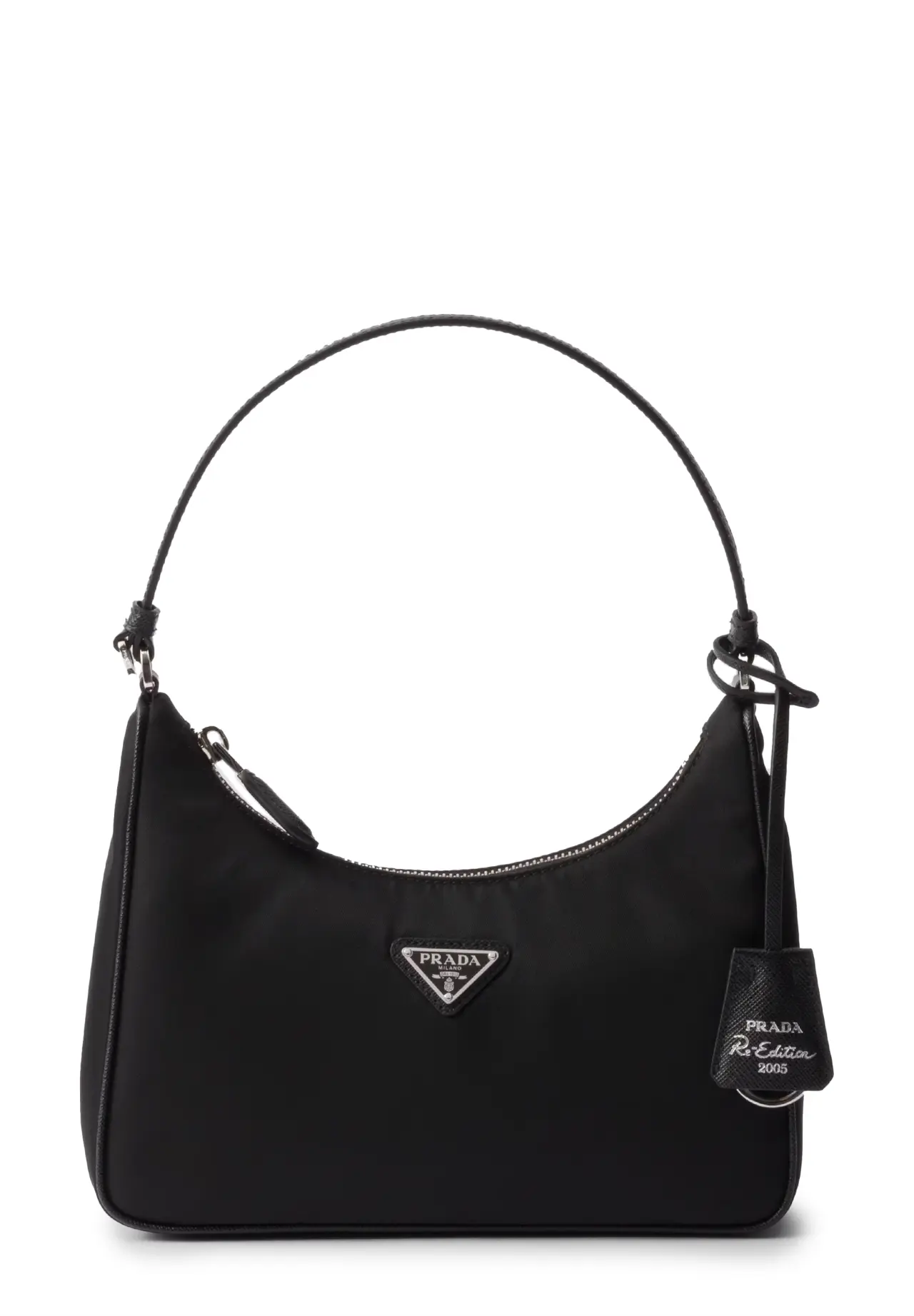 Prada Re-Edition 2005 再生尼龙和 Saffiano 迷你包　1N204M R064 F0002